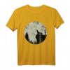 Dackel Jault vor Mond Geschenkidee - Lustiges Dackel T-Shirt für Hundeliebhaber, Züchter & Gassi Freunde