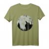 Dackel Jault vor Mond Geschenkidee - Lustiges Dackel T-Shirt für Hundeliebhaber, Züchter & Gassi Freunde