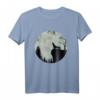 Dackel Jault vor Mond Geschenkidee - Lustiges Dackel T-Shirt für Hundeliebhaber, Züchter & Gassi Freunde