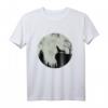 Dackel Jault vor Mond Geschenkidee - Lustiges Dackel T-Shirt für Hundeliebhaber, Züchter & Gassi Freunde