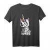 Dalmatiner Einhorn Hut T-Shirt – Lustiges Hundegeschenk für Dalmatiner Fans, Männer, Frauen & Kinder