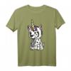 Dalmatiner Einhorn Hut T-Shirt – Lustiges Hundegeschenk für Dalmatiner Fans, Männer, Frauen & Kinder