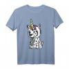 Dalmatiner Einhorn Hut T-Shirt – Lustiges Hundegeschenk für Dalmatiner Fans, Männer, Frauen & Kinder
