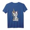 Dalmatiner Einhorn Hut T-Shirt – Lustiges Hundegeschenk für Dalmatiner Fans, Männer, Frauen & Kinder
