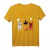 Halloween Französische Bulldogge Hunde Liebhaber T-Shirt mit Hexe & Dämon - Lustiges Kostüm für Hunde und Besitzer