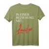 IN BEZIEHUNG MIT LUZIFER Teufel Dämon Fegefeuer T-Shirt - Provokantes Vintage Retro Motiv für Rebellische und humorvolle Styles