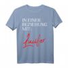 IN BEZIEHUNG MIT LUZIFER Teufel Dämon Fegefeuer T-Shirt - Provokantes Vintage Retro Motiv für Rebellische und humorvolle Styles