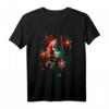 Japanischer Dämon Samurai Warrior Oni-Maske Teufel T-Shirt – Otaku Streetwear für Anime, Vaporwave & Harajuku Fans