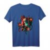 Japanischer Dämon Samurai Warrior Oni-Maske Teufel T-Shirt – Otaku Streetwear für Anime, Vaporwave & Harajuku Fans