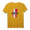 HapPanda Dänemark T-Shirt mit Insel Rømø Silhouette – Perfekt für Skandinavien-Urlauber, Dänemark-Liebhaber & Geschenke für Fans