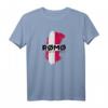 HapPanda Dänemark T-Shirt mit Insel Rømø Silhouette – Perfekt für Skandinavien-Urlauber, Dänemark-Liebhaber & Geschenke für Fans