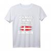 Lustiges Dänemark Shirt Geschenk für Dänen - Flagge & Heimatverbundenheit, ideales Geburtstags- oder Urlaubsgeschenk