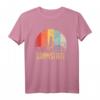 Darmstadt I 80er Retro Souvenir T-Shirt - Vintage Design mit Used Look, ideales Geschenk für Besucher und Bewohner