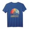 Darmstadt I 80er Retro Souvenir T-Shirt - Vintage Design mit Used Look, ideales Geschenk für Besucher und Bewohner