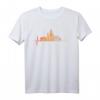 Darmstadt Skyline Herzschlag T-Shirt im Retro Vintage Stil – Stadtbild & EKG Design für echte Darmstädter