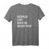Hessen Frankfurt Spruch T-Shirt mit Apfelwein Zitat – Lustiges Outfit für Hessen Fans & Frankfurt Fans, Geschenkidee für Heimatverbundene