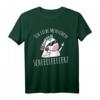 Ich liebe Menschen | Böses Misanthrop Einhorn | Sarkasmus T-Shirt für Fans von Ironie, Zynismus und schwarzem Humor