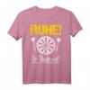 Lustiges Dart Sprüche T-Shirt - Ruhe der Meister wirft Dart für Dartspieler und Mannschaften, ideales Geschenk für Turniere & Dartvereine