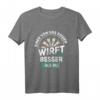 Einer Von Uns Beiden Wirft Besser Als Du - Lustiges Dart T-Shirt für Hobby Dartspieler & Dartfans als Geschenkidee