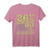 26 sind zwar nicht 180, aber ein echter Klassiker - Dart T-Shirt für Profi- und Hobbyspieler