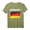 Deutschland Flagge Urlaub Vintage Grunge T-Shirt – Nationalstolz, Fanartikel & Souvenir für Deutschland-Reisende und Deutsche mit Erbe