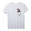 Lustiges Otter T-Shirt - Süßer Otter Pocket Peeking für Otter Fans, Damen, Herren & Kinder, Perfektes Geschenk zu Geburtstag & Weihnachten