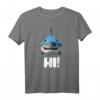 Lustiges Hai T-Shirt mit Spruch - Witziges Fun Shirt für Männer, Frauen & Kinder als Geschenk