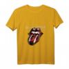 Offizielles Rolling Stones T-Shirt mit Exil Zunge Fotos - Lizenzierter Rockmusik Fanartikel in V-Ausschnitt