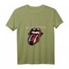 Offizielles Rolling Stones T-Shirt mit Exil Zunge Fotos - Lizenzierter Rockmusik Fanartikel in V-Ausschnitt