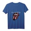 Offizielles Rolling Stones T-Shirt mit Exil Zunge Fotos - Lizenzierter Rockmusik Fanartikel in V-Ausschnitt