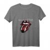 Offizielles Rolling Stones T-Shirt mit Exil Zunge Fotos - Lizenzierter Rockmusik Fanartikel in V-Ausschnitt