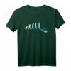 Tauchen Taucher Tauchsport Evolution T-Shirt – Perfektes Geschenk für Taucher, Tauchlehrer & Meerliebhaber
