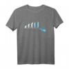 Tauchen Taucher Tauchsport Evolution T-Shirt – Perfektes Geschenk für Taucher, Tauchlehrer & Meerliebhaber