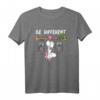 Einhorn Fledermaus Märchen Be Different T-Shirt für Frauen – Lustiges Fantasie-Design für Einhorn- und Märchenfans