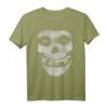 Misfits – Distressed Skull T-Shirt – Official Merchandise für Fans, Unisex Rock- und Punkstyle