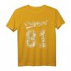 1981 Geburtstag T-Shirt – Original 42 Jahre Jahrgang 1981 Geschenk, Vintage Retro Outfit für Geburtstag & Dekoration
