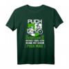 Puch Sprüche Oldtimer T-Shirt mit Puch Maxi Wappen – Lustiges Geschenk für Puch Fan, Opa & Papa zum Vatertag & Oldtimer Liebhaber