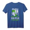 Puch Sprüche Oldtimer T-Shirt mit Puch Maxi Wappen – Lustiges Geschenk für Puch Fan, Opa & Papa zum Vatertag & Oldtimer Liebhaber