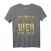 Ich bin der Beweis Bier macht schön - Lustiges Alkohol T-Shirt für Partys, Bierfeste & Festivals