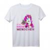 Ich Hasse Menschen - Lustiges Einhorn Fun T-Shirt für Nerds & Geek, Perfekt als Geschenk für Geburtstag & Weihnachten