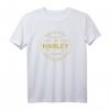 Harley Vintage Decorative Design T-Shirt - Klassisch geschnitten, doppelt genähter Saum, perfekt für Motorradliebhaber und Harley-Fans