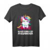 Ganz Dünnes Eis Freundchen Einhorn T-Shirt – Humorvolles Geschenk für Geburtstag, Muttertag, Vatertag & Jubiläum