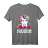 Ganz Dünnes Eis Freundchen Einhorn T-Shirt – Humorvolles Geschenk für Geburtstag, Muttertag, Vatertag & Jubiläum
