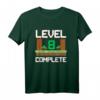 Gamer Kinder 8. Geburtstag Level 8 Complete T-Shirt – Perfektes Geburtstagsgeschenk für kleine Videospiel-Fans