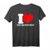 I Love Delmenhorst - Lustiges Stadt T-Shirt, Klassisch geschnitten, perfekt als Souvenir oder Geschenk