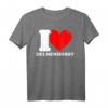 I Love Delmenhorst - Lustiges Stadt T-Shirt, Klassisch geschnitten, perfekt als Souvenir oder Geschenk