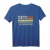 2870 Delmenhorst Retro Postleitzahlen T-Shirt – Nostalgisches Heimatdesign für echte Delmenhorster, perfekt als Geschenk