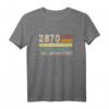 2870 Delmenhorst Retro Postleitzahlen T-Shirt – Nostalgisches Heimatdesign für echte Delmenhorster, perfekt als Geschenk