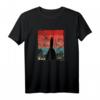 Hermannsdenkmal T-Shirt im Retro Sunset Design - Regionale Geschenkidee für Detmold und Lippe Fans