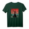Hermannsdenkmal T-Shirt im Retro Sunset Design - Regionale Geschenkidee für Detmold und Lippe Fans
